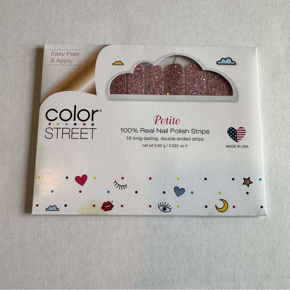 *Retired* Color Street: Glitterally Can’t (Petite) | Pink Barbie Glitter Sparkle - Picture 3 of 11